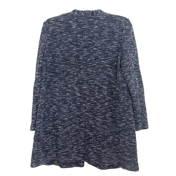 Eileen Fisher Open Front Long Cardigan Sweater Jacket Large Casual Cozy Comfy - Picture 3 of 9